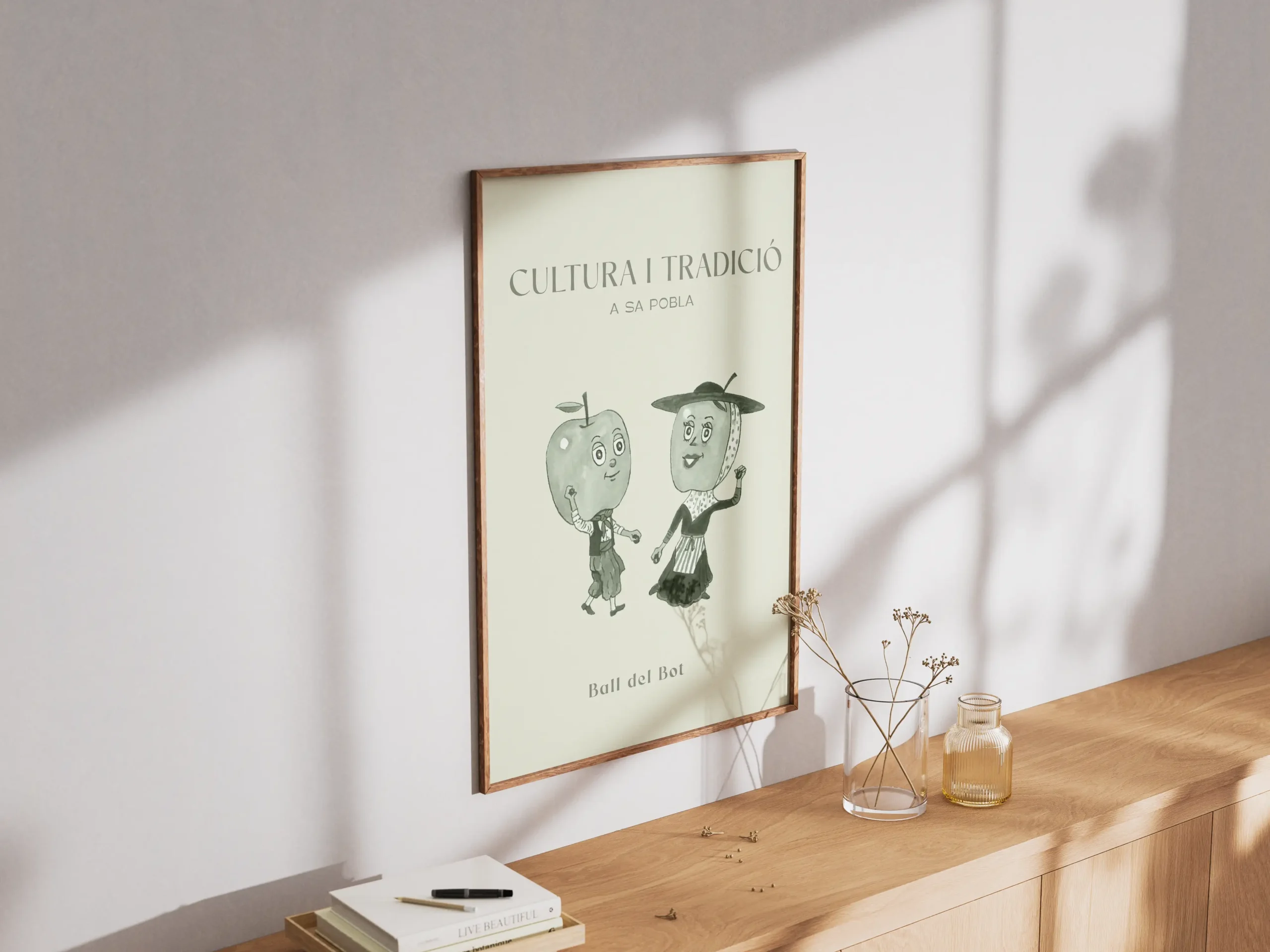 Poster disseny marca casa rural
